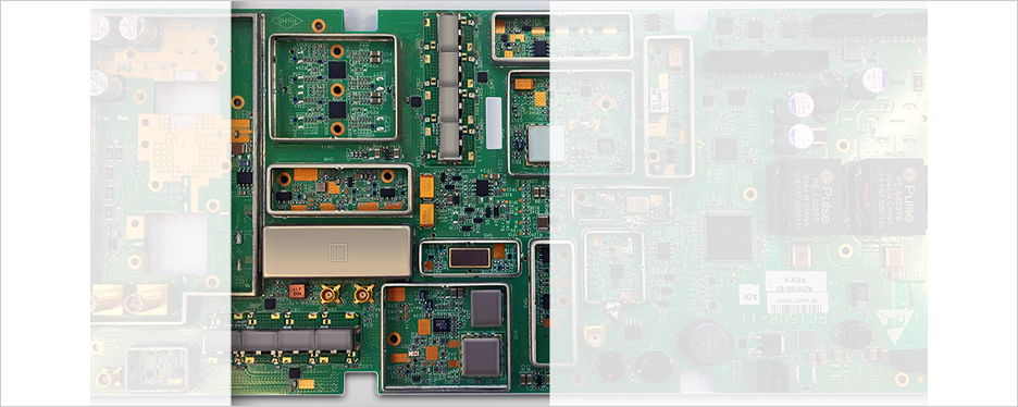 RF shields on PCB