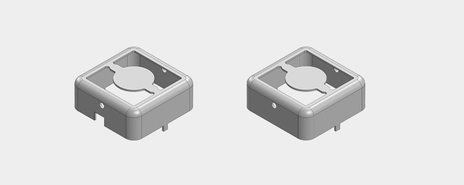 RF Shield Frame with Mouse Holes